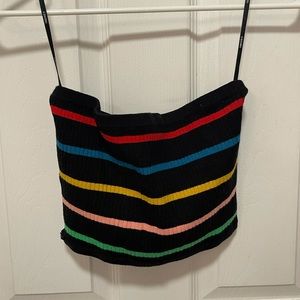 Rainbow Tube Top